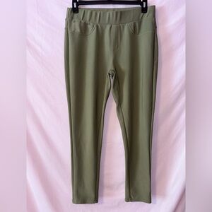 Olive Green Women's Leggings
